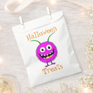 Grappig, Monster, Halloween "Treats" Bedankzakje