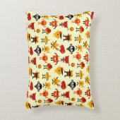 Grappig monsterpatroon accent kussen (Voorkant(Verticaal))