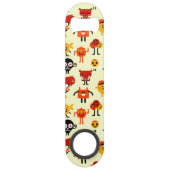 Grappig monsterpatroon speed flessenopener (Achterkant)