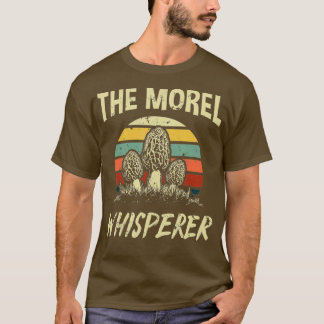 Grappig Morel Mushroom Hunter Gift Foerageren T-shirt