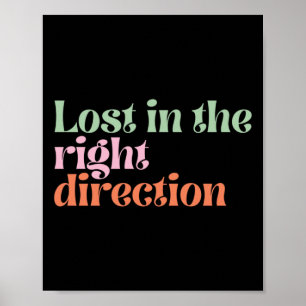 Grappig Motivatie citaat esthetische trendy typogr Poster