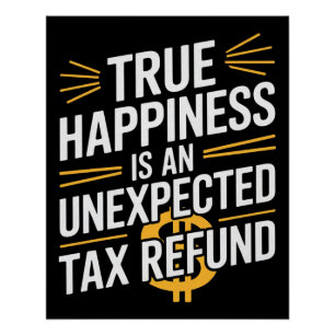 Grappig Motivatie Quote Poster, geld macht Perfect Poster