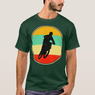 Grappig Motorcross Retro  Speler Gift T-shirt