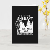 Grappig mountainbike-cadeau voor MTB-fietsers Kaart (Gele Bloem)