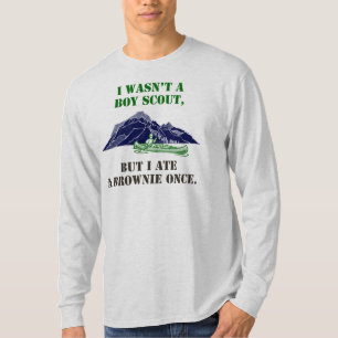 Grappig Movie T-Shirt, ik was geen jongen scout..b T-shirt