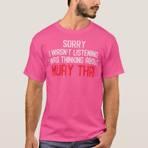 Grappig Muay Thai Pun Nak Muay Kickboksen T-shirt
