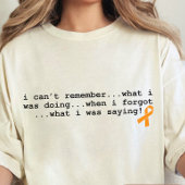 Grappig Multiple Sclerose Shirt, Sarcastisch MS Tri-Blend Shirt