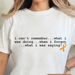 Grappig Multiple Sclerose Shirt, Sarcastisch MS Tri-Blend Shirt