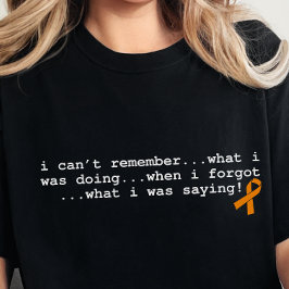 Grappig Multiple Sclerose Shirt, Sarcastisch MS Tri-Blend Shirt