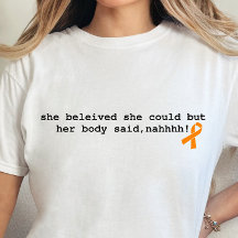 Grappig Multiple Sclerosis Shirt, Sarcastisch MS W