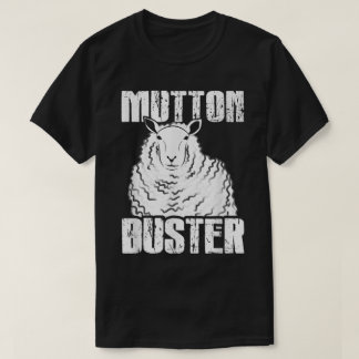 Grappig Mutton Buster Schapen Rodeo Humor Ontwerp T-shirt