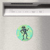 Grappig muziek robot magneet ontwerp (Insitu (Vaatwasser))