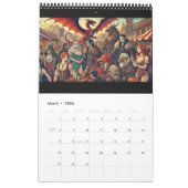 Grappig, mysterieus met feestelijkheid in de lucht kalender (Mar 2026)