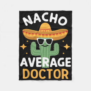 Grappig Nacho Gemiddelde Doctor Cinco De Mayo Mexi Fleece Deken