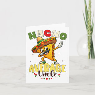 Grappig Nacho Gemiddelde Oom Cinco de Mayo Mexicaa Kaart