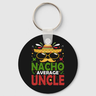Grappig Nacho Gemiddelde Oom Cinco de Mayo Mexicaa Sleutelhanger