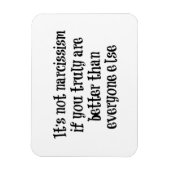 Grappig Narcisme citaat Magneet (Verticaal)