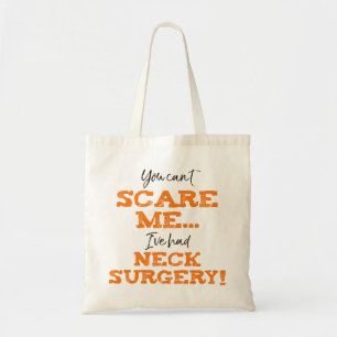 Grappig nekchirurgie herstel tote bag