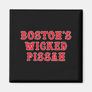 Grappig New England Boston's Wicked Ah Magneet