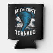 Grappig niet mijn eerste Tornado Retro Storm Chase Blikjeskoeler (Voorkant)