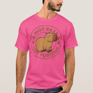 Grappig Niet Snel Niet Woedend Capibara T-shirt