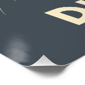 Grappig niet storen perfect poster (Hoek)