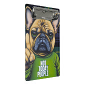 Grappig niet vandaag mensen hond gespeeld mini klembord (Schuin)