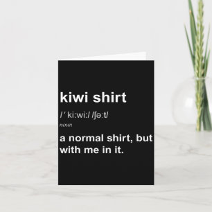 Grappig Nieuw-Zeeland Voor Mannen Vrouwen Kiwi Cad Kaart
