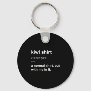 Grappig Nieuw-Zeeland Voor Mannen Vrouwen Kiwi Cad Sleutelhanger