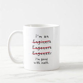 Grappig nieuwigheidsingenieur, ik ben ingenieur koffiemok