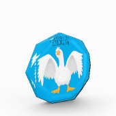 Grappig nieuwsgierig als cartoon fotoblokken (Links)