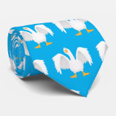 Grappig nieuwsgierig als cartoon stropdas (Opgerold)