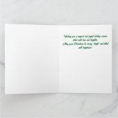 Grappig  Noords Rendierpatroon Kaart (Binnen)