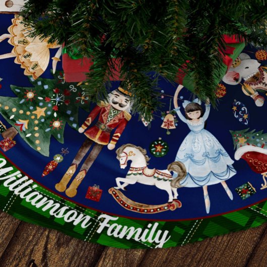 Grappig  notenkraker kerstballet kerstboom rok