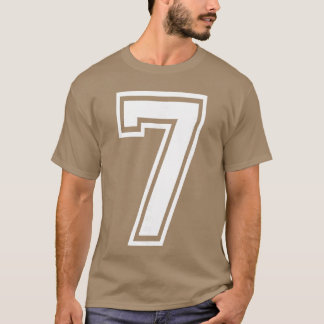 Grappig nummer 7 67 Meme Kostuum Matching Groep Ha T-shirt