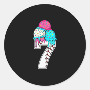 Grappig Nummer 7 Verkoop Drip 67 Meme Kostuum Kopp Ronde Sticker