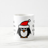 Grappig OCD obsessief kerstmis stoornis koffie mok (Center)