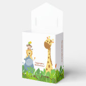 Grappig Oerwoud Baby Dieren Tent Favor Box Bedankdoosjes (Geopend)