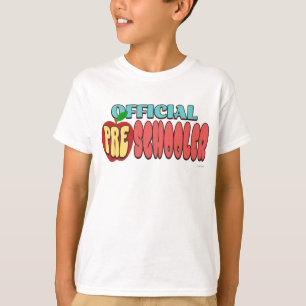 Grappig Officiële Peuter Eerste Dag School ontwerp T-shirt