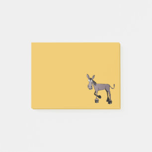 Grappig ogend Big Eyed Donkey Post-it® Notes