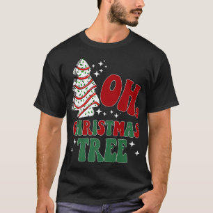 Grappig Oh Christmas Tree Cakes Debbie Christmas R T-shirt