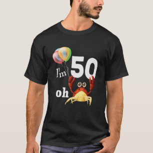 Grappig Oh krap ik ben 50 jaar oud 50e verjaardag T-shirt