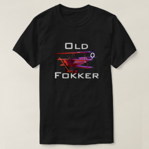 Grappig "Old Fokker" T-shirt