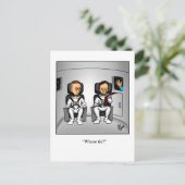 Grappig om aan je Briefkaart te denken (Staand voorkant)