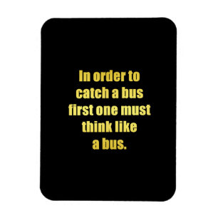 Grappig om een bus grap te maken magneet