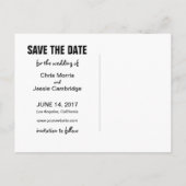 Grappig om het legaal te maken om de datum te bewa aankondigingskaart (Achterkant)