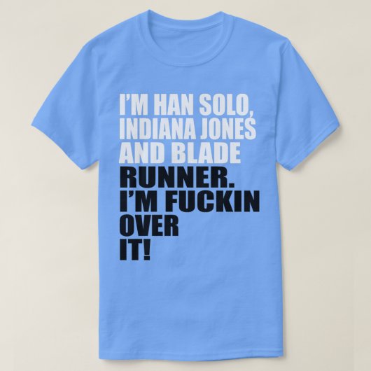 Grappig om het over te krijgen t-shirt (Design voorkant)