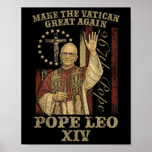 Grappig om het Vaticaan weer groot te maken Shirt Poster