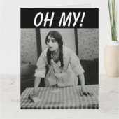 GRAPPIG OM OUDER TE WORDEN RETRO GRAP Kaart (Voorkant)