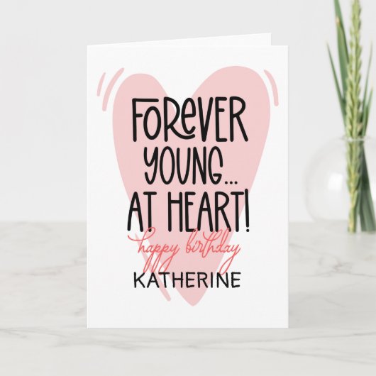 Grappig om ouder te worden voor vrienden kaart (Voorkant)